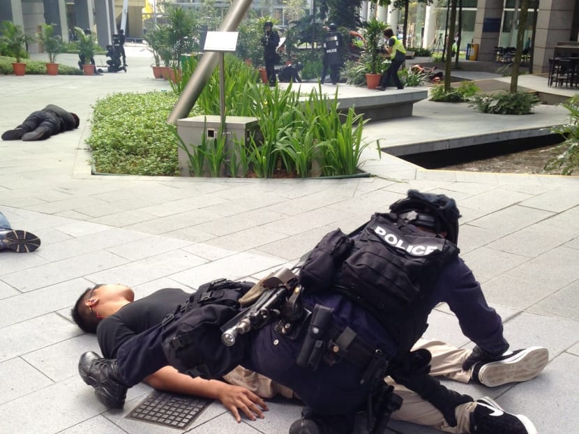 Gallery: Exercise Heartbeat 2013 in Biopolis and Raffles Place