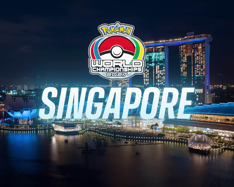 Pokemon World Championships coming to Singapore in August 2027