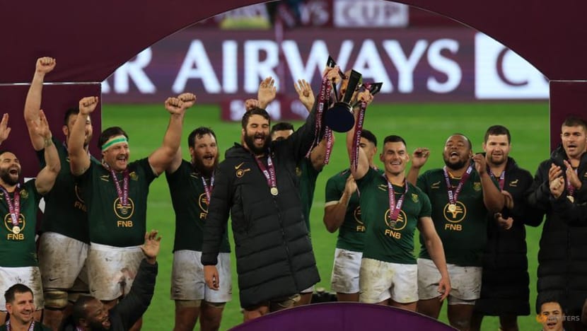 Springboks centre Esterhuizen embraces hybrid role among the forwards