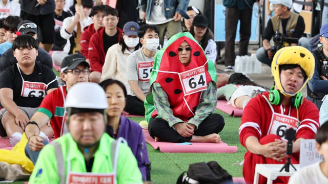 90分钟内什么都不用做 韩国发呆大赛第十年登场