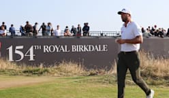 From delivery room to Claret Jug dream, Burns takes Open lead
