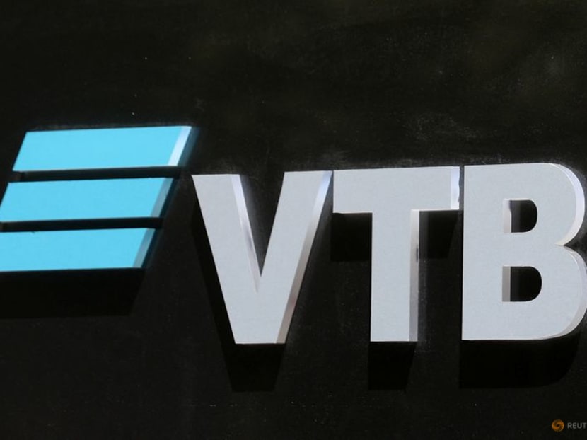 The logo of VTB bank is seen on the bank's headquarters in Tehran, Iran, May 23, 2023. Majid Asgaripour/WANA (West Asia News Agency) via REUTERS/File Photo