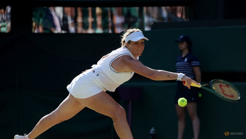 Aunt Anisimova rocks with Jackson after reaching Wimbledon semis - CNA