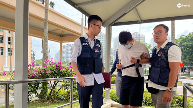 涉破坏警车及恶作剧拨打警方热线 28岁被告被押回现场