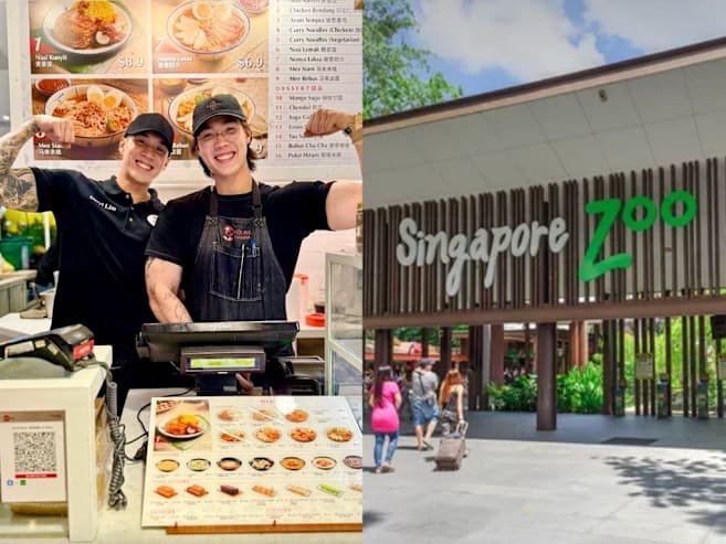 Viral Peranakan food stall Nya Nya opens outlet at Mandai Wildlife Reserve but only one hunky brother will be there