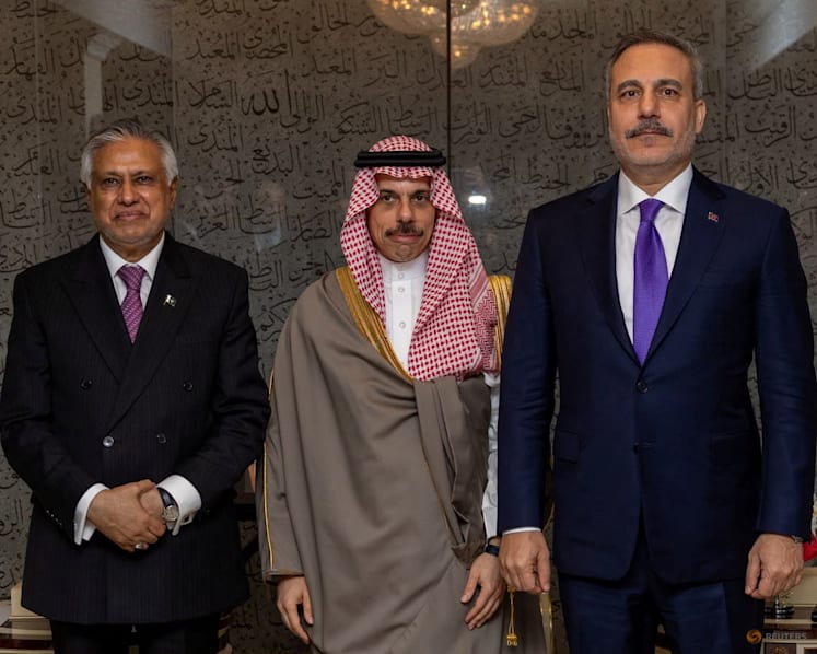 Pact with Saudi and Pakistan could expand to Muslim world, including Iran, says Turkish speaker Pact with Saudi and Pakistan could expand to Muslim world, including Iran, says Turkish speaker