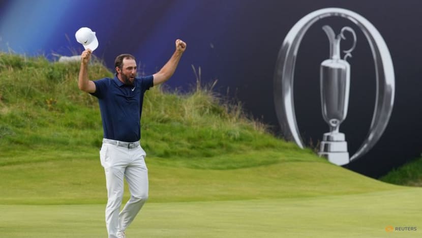 Scheffler draws comparisons to Woods after dominant British Open win