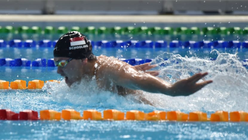 SEA Games: Singapore's Schooling cruises to 100m butterfly gold, sets new Games record SEA Games: Singapore's Schooling cruises to 100m butterfly gold, sets new Games record