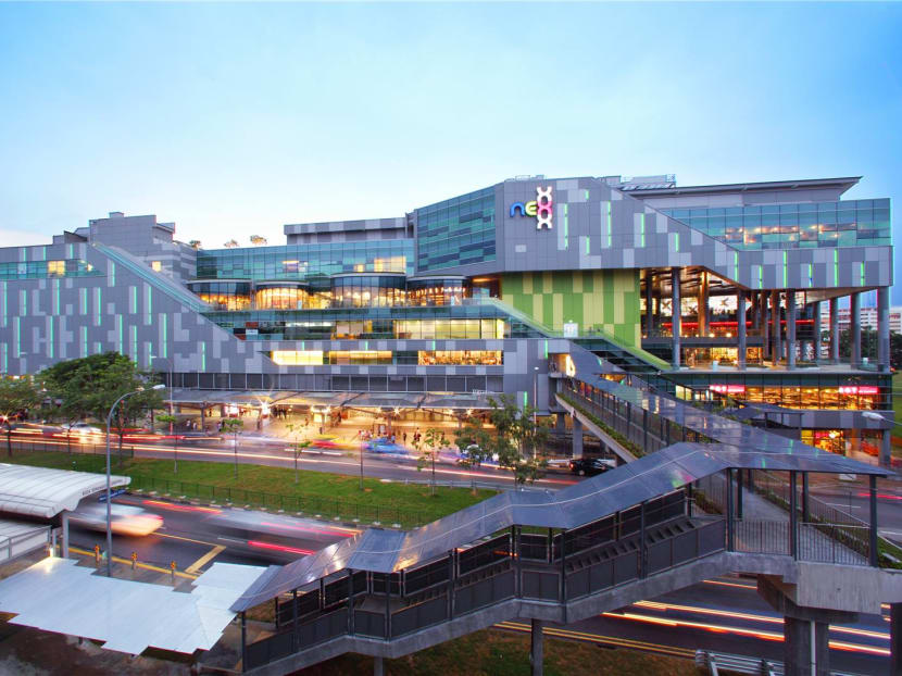 The incident happened on the fourth floor of the Nex shopping mall at around 7.10pm on March 18, 2019.