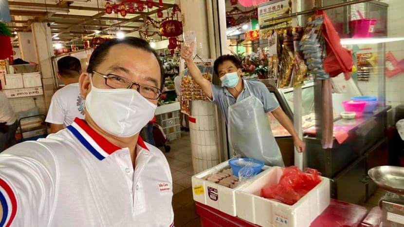 MP Seah Kian Peng explains visit to market after Facebook post on 'playing role of safe distancing ambassador'