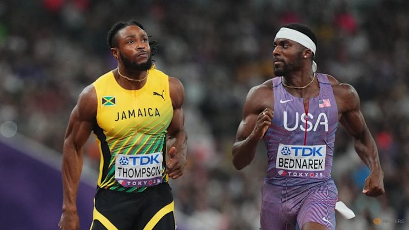 Thompson and Bednarek dead heat their way into 100m final