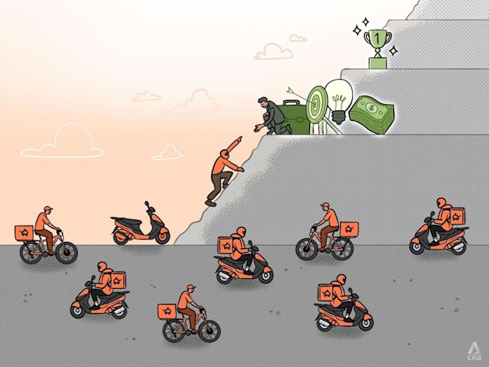 Stalled careers, limited earnings: How some young workers are getting stuck in delivery and ride-hailing jobs