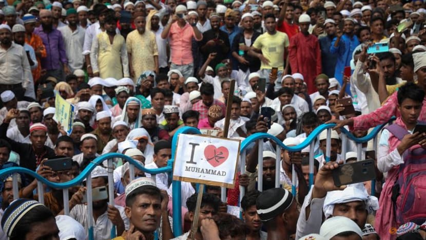 Thousands protest 'bulldozer justice' against Indian Muslims