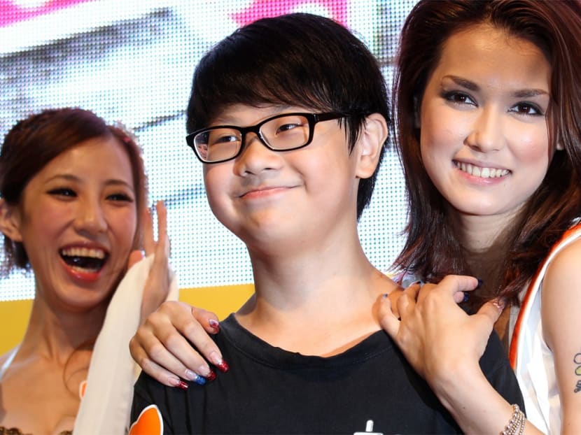 Actress and former AV star Maria Ozawa (right) at the 13th Ani-Com & Games Hong Kong. Photo: SCMP