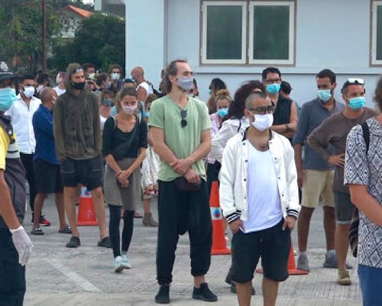 Partygoers fined for flouting COVID-19 rules on Thai island