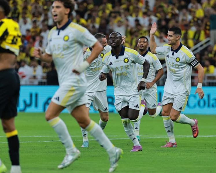 Mane and Ronaldo on target as Al-Nassr defeat Al-Ittihad to claim top spot in SPL