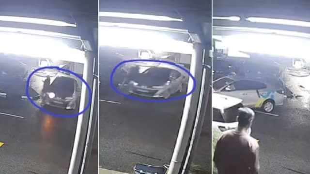 驾驶教练开车撞倒学员 被罚款加吊销驾照
