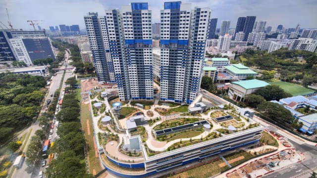 受Greatearth建筑公司清盘影响 五个预购组屋项目已竣工