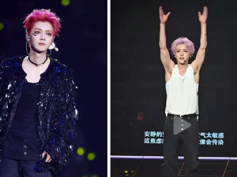 Chinese idol Lu Han criticised for not shaving armpit hair 