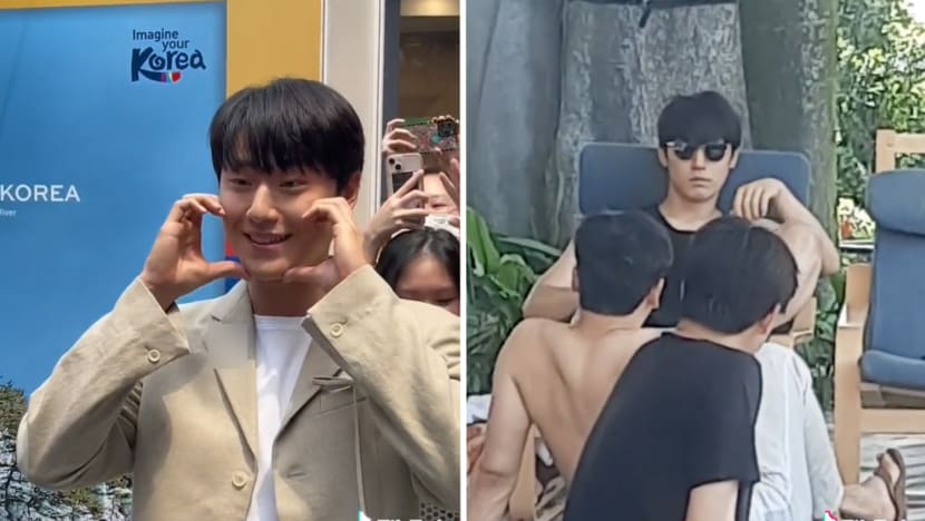 #trending: Korean actor Lee Do Hyun of The Glory fame spotted in Sentosa