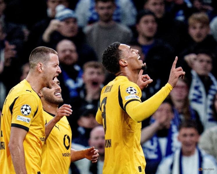 Nmecha double as Dortmund down Copenhagen 4-2