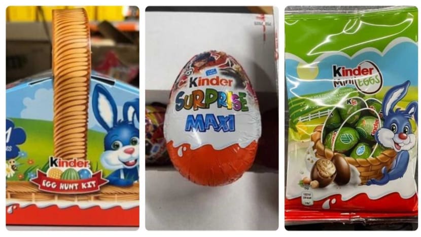 Singapore recalls three more Kinder chocolate products due to possible presence of salmonella Singapore recalls three more Kinder chocolate products due to possible presence of salmonella