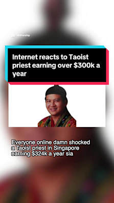 A Taoist priest in Singapore makes over 300k a year, the internet reacts in shock! #8dayssg #8dayssgtrending #taoist #tax #singapore 