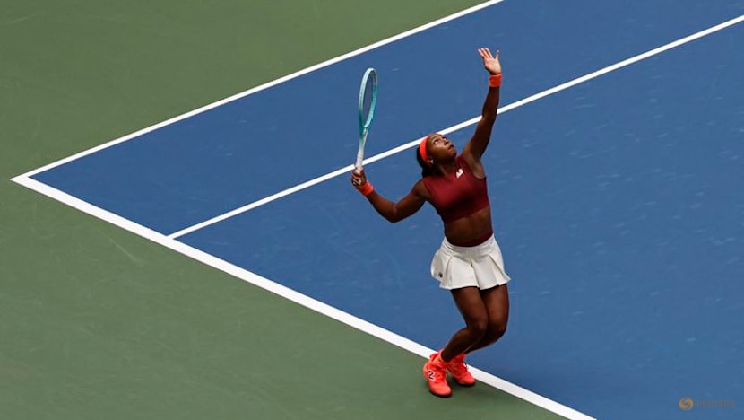 Osaka finally overcomes stormy waters to sail past Gauff and into US Open quarters Osaka finally overcomes stormy waters to sail past Gauff and into US Open quarters