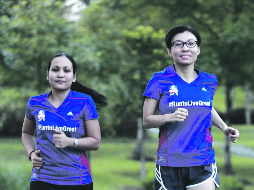 How two pairs of women bonded through running