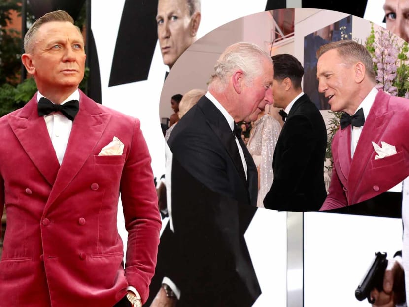 Daniel Craig couldn't stop watching Prince Charles at the premiere of 'No Time To Die', when they were seated near one another in London's Royal Albert Hall