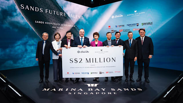 滨海湾金沙与母公司承诺投入逾200万元 推动酒店业人才培养