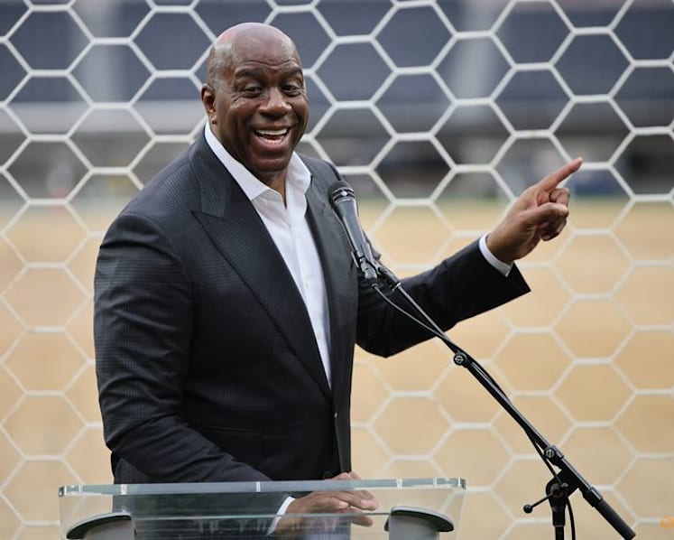 Magic Johnson urges fans to make Los Angeles their World Cup destination