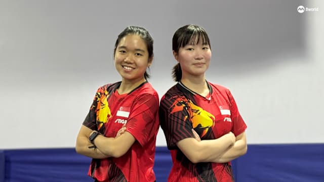 同样受父亲启蒙爱上乒乓 陈昭沄与黎𪥰萱携手战东运