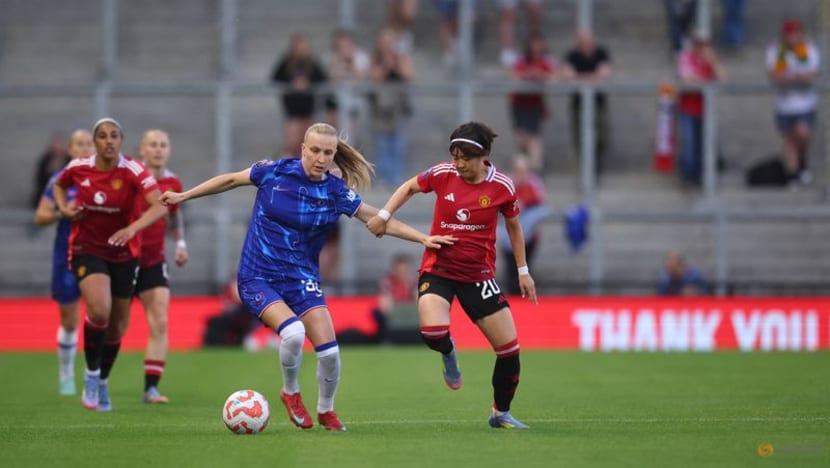 Chelsea beat Man United 1-0 to win sixth straight WSL title