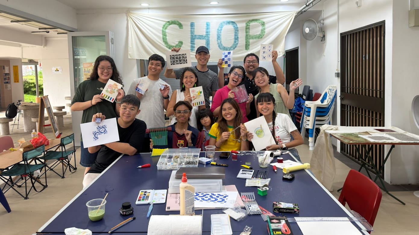 忠邦The Chop Community。（图：文化、社区及青年部、全国青年理事会）