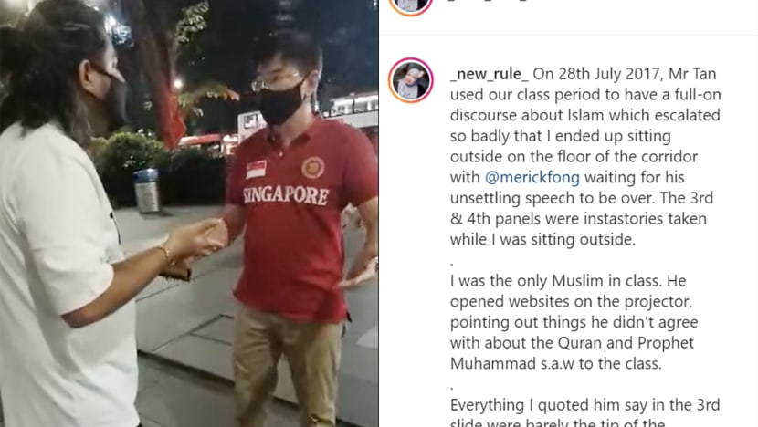 Ngee Ann Poly lecturer under probe for allegedly making Islamophobic remarks, may be dismissed if warranted