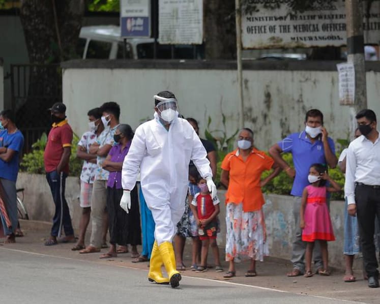 COVID-19: Sri Lanka bans public gatherings amid sharp rise