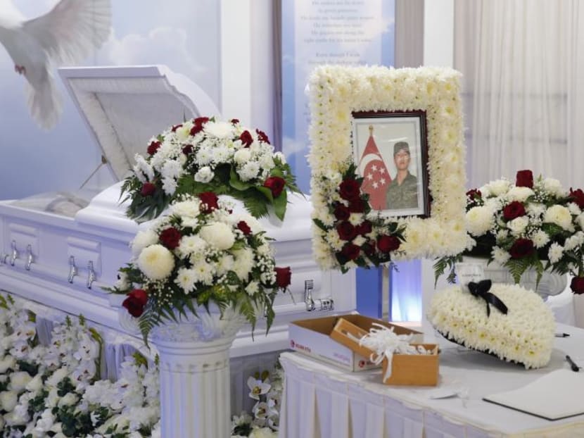 Corporal First Class Liu Kai was killed when a Bionix armoured vehicle reversed and mounted the Land Rover he was in. Corporal First Class Liu Kai was killed when a Bionix armoured vehicle reversed and mounted the Land Rover he was in.