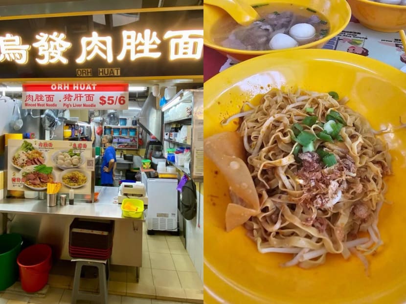 New bak chor mee stall by brother of Ah Orh Seafood Restaurant's owner opens at Chinatown Complex