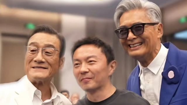 因发哥一句话重返校园！《赌神2》童星32年后与周润发、梁家辉感人相聚
