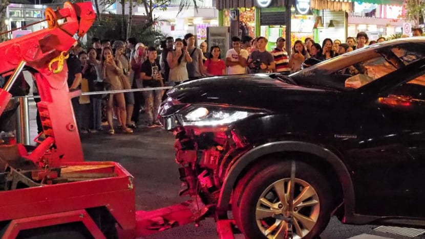 Driver in Lucky Plaza crash that killed two sentenced to jail