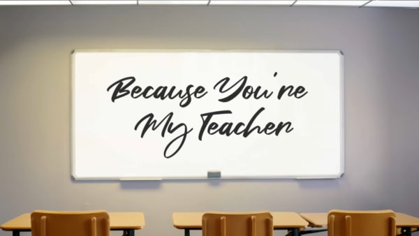 On The Red Dot: Because You're My Teacher