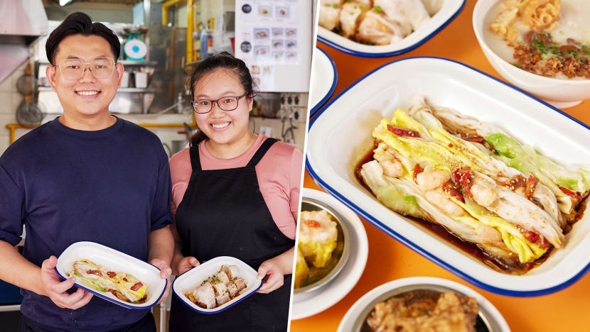 Delicate Handmade ‘Ribbon’ Chee Cheong Fun By Tim Ho Wan Chef-Turned-Hawker