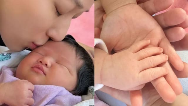 钟嘉欣宣布三胎女儿出世! 钟嘉欣宣布三胎女儿出世!