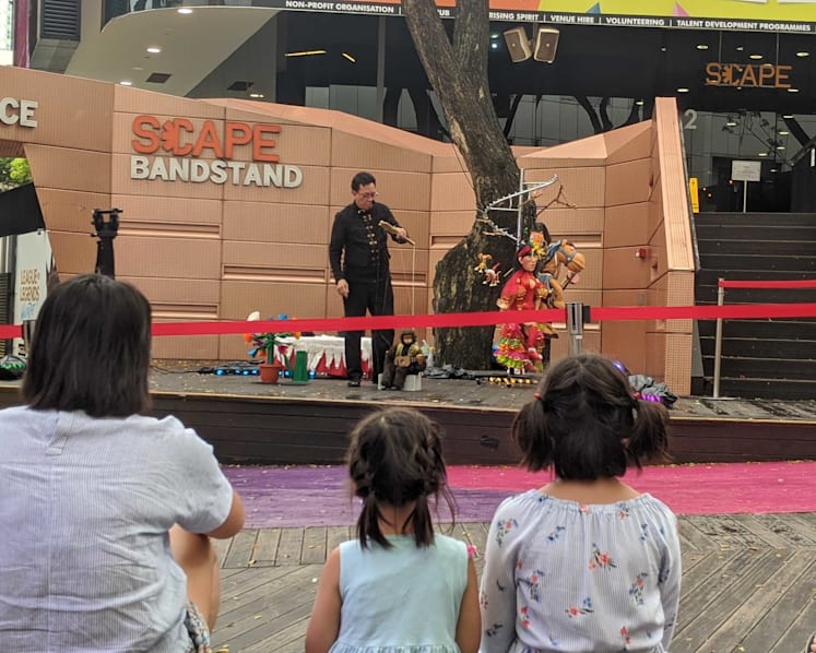 Covid-19: Buskers take to the streets again at *Scape and Clarke Quay Central in NAC pilot