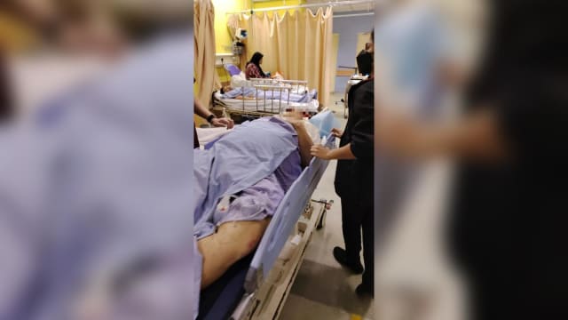 越堤族上班途中疑遭撞后逃重伤 家属急寻目击者