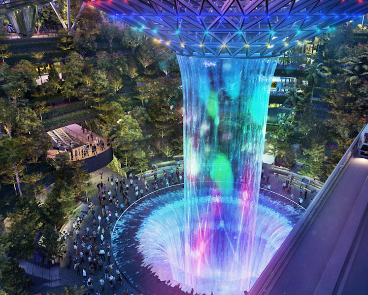 Canopy bridge, mazes among features at Changi Airport’s S$1.7 billion Jewel