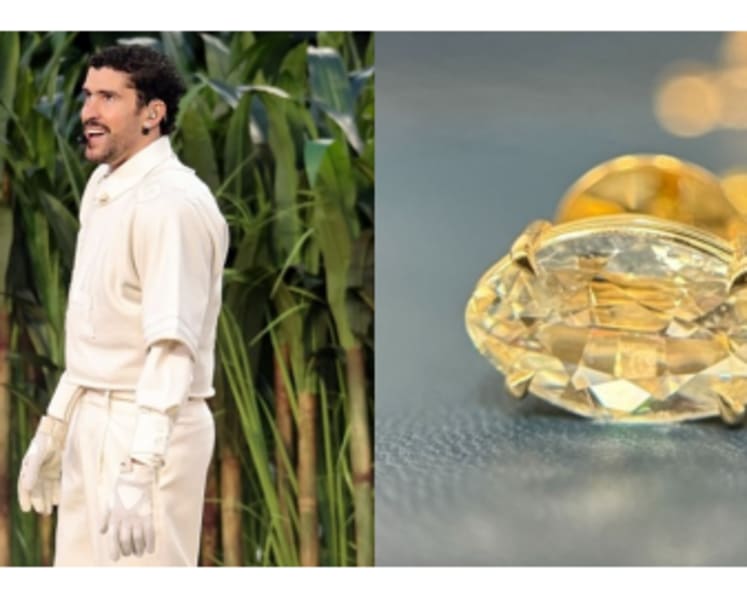 Bad Bunny Wears Desert Diamond to Perform at Super Bowl LX On February 8, 2026, In Santa Clara, California