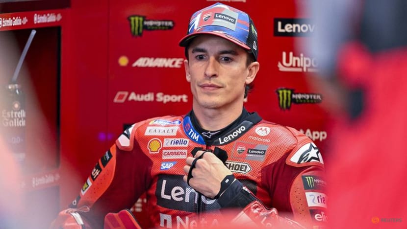 Ducati's Marquez takes fourth straight pole with lap record in Qatar