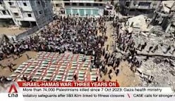 Israel-Hamas war 3 years on: Israeli leaders attend state ceremony to honour those killed in the war 